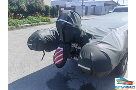 Тент на лодку пвх Хонда 395