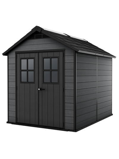 Сарай "Ньютон 759" (размеры 210 х 279 см), серый