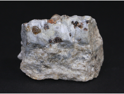 Циркон (кристаллы в породе), Россия, Южный Урал, Вишневые горы (55*42*30 мм, 103 г) №17776