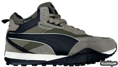 Puma Blacktop Rider Pop Mid с Мехом Brown (40-45)