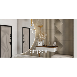 Гипсовая панель VECTOR platinum артикул M-0055-pl