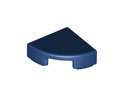 Tile, Round 1 x 1 Quarter, Dark Blue (25269 / 6199890)
