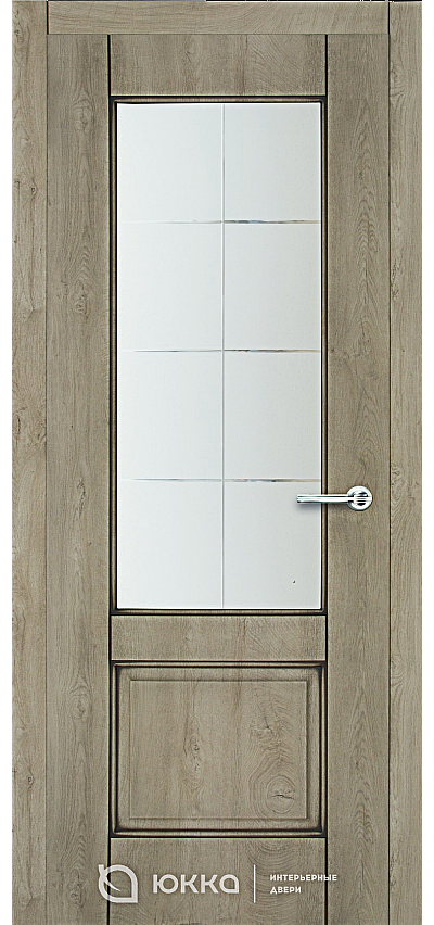 Дверь ДО К2 срез дуба светлый