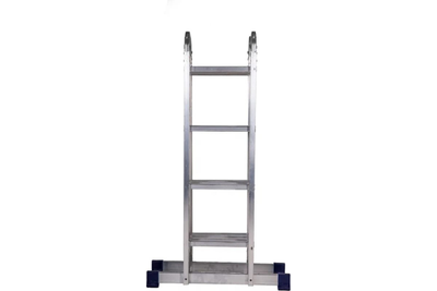 Лестница трансформер 4*4 ступени; 1170/2218/4570 см; 14,8 кг.