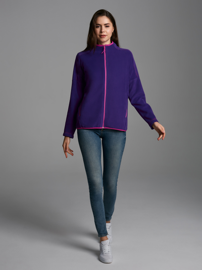 Спортивная толстовка женская 511ТJ - 1536, из флиса.