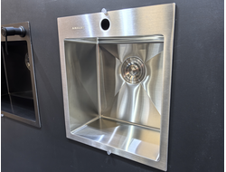 Мойка из нержавеющей стали 48х48 ECO САТИН Amalet *