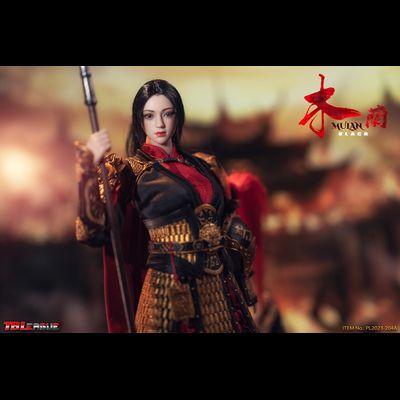 Китайская воительница Мулан (в черном) - КОЛЛЕКЦИОННАЯ ФИГУРКА 1/6 MULAN - Black (PL2023-204A) - TBLeague
