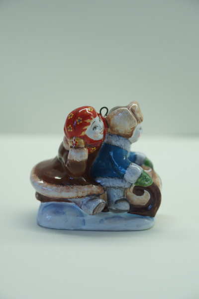 На санях с ветерком- зимние забавы