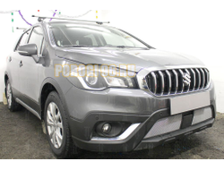 Защита радиатора Suzuki SX4 (II S-Cross) 2016- chrome