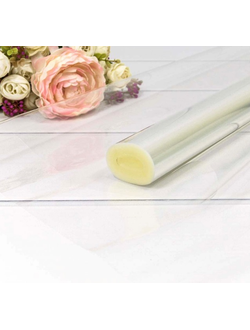 Пленка прозрачная флористическая (40 мкм, 400г), 70см*16м