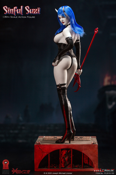 Коллекционная ФИГУРКА 1/6 scale Демоница Сьюзи - SIN BOLDLY  Sinful Suzi (PL2019-150) - TBLeague