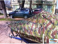 Тент на лодку ОБЬ 1