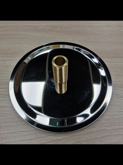 Лейка тропическая для душевой кабины нержавеющая 15 20 25 см диаметр