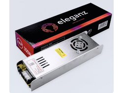 Блок питания для светодиодной ленты Eleganz 1112 LED 12V 350W IP20, с вентилятором