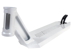 Белая дека TECHTEAM Zefir Lite 47 для паркового катания: легкость и прочность