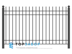 Металлический сварной забор SZ15-01 купить недорого