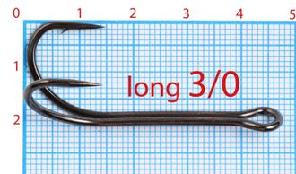 Двойник &quot;Instinkt Double Hook&quot;, №3/0 Long