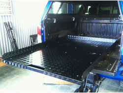 Платформа грузовая выкатная Toyota Tundra (2007-2021), полуторная кабина (Double Cab), АВС-Дизайн