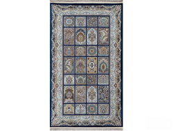 КОВЕР ИРАНСКИЙ Mashad 1500 G139 dark blue / 0.8*1.5 м