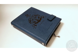 именной ежедневник на заказ, ежедневник из натуральной кожи, подарок для руководителя