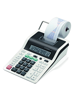 Калькулятор печатающий CITIZEN CX-32N (226х147 мм), 12 разрядов (бумажный ролик 110364, картридж 250197)