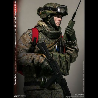 ПРЕДЗАКАЗ - Командир взвода морской пехоты ВМФ России - Коллекционная ФИГУРКА 1/6 scale Russian Naval Infantry Commander Mariupol (78111) - DAMTOYS ?ЦЕНА: 25700 РУБ.?