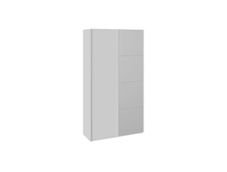 Шкаф-купе 2-х дверный «Траст» 1200 Белый снег,Белый снег/Зеркало