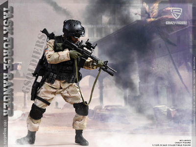 спецназ США, Коллекционная фигурка 1/12 scale US Miliary Special Force (ASOC) (LW002) CrazyFigure