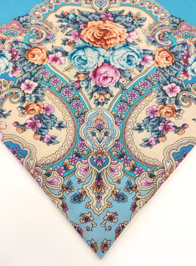 Павловопосадский платок Аврора 1841-13