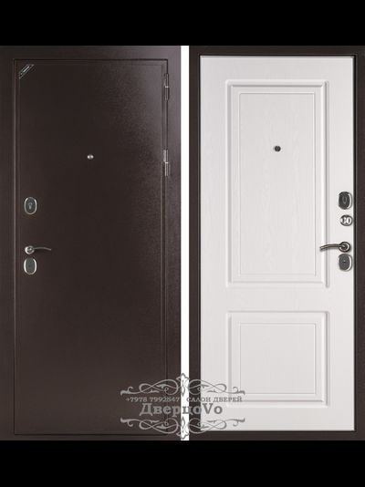 ДИПЛОМАТ 90 мм. СТАЛЬ 2 мм. МИНЕРАЛЬНАЯ ПЛИТА. АНТИК МЕДНЫЙ/ БЕЛЫЙ ЯСЕНЬ