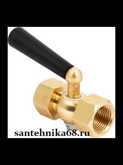 Трехходовой кран РОСМА ДУ15 G1/2 - G1/2 для неагрессивных жидкостей