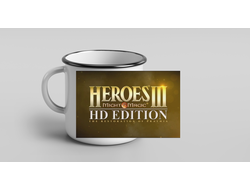 Кружка металлическая эмалированная Герои меча и магии, Heroes of Might and Magic №13