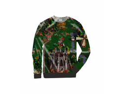 Свитшот с полной запечаткой Герои меча и магии, Heroes of Might and Magic №14