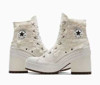 Converse Chuck 70 De Luxe Heel Ivory Lace