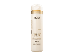 Подготавливающий шампунь Ykas Gold Shampoo (шаг 1), 300 мл.