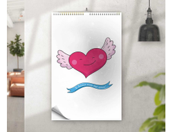 Календарь перекидной #21 на День влюблённых, 14 февраля