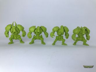 Панзеро (Панцероны) лайм полиэтилен (Дефект - на лицах небольшой &quot;Ожог&quot;)