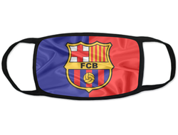 Тканевая защитная маска на лицо Барселона, Barcelona