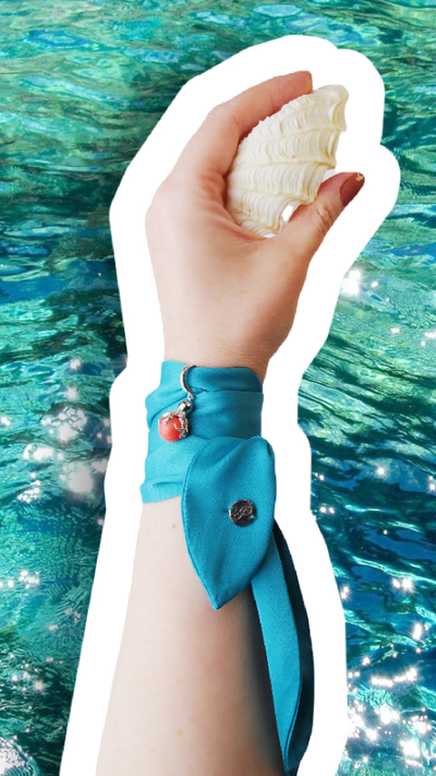 Шарф шелковый AQUA Collection