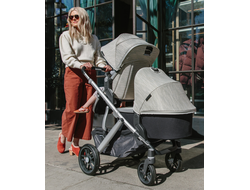 Коляска для погодок UPPABaby Vista V2 Sierra Песчаные Дюны (люлька 1шт и прогулка 2шт)