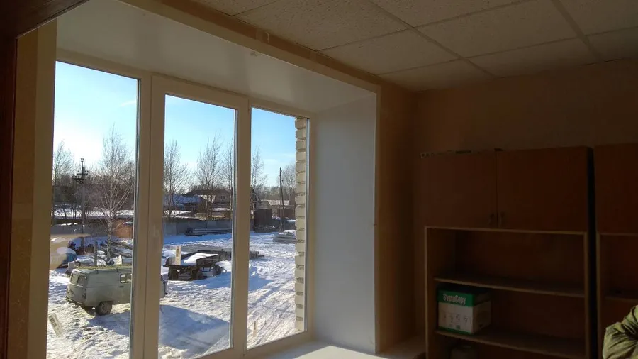 трехстворчатое окно монтаж в г.Судогда