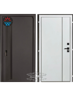 970*2050, ПРАВОЕ ОТКРЫВАНИЕ. ЙОШКАР-ОЛА. АНТАРЕС. СТАЛЬ 2 мм. ТЕРМОРАЗРЫВ. ХРИЗАНТЕМА. МУАР МЕТАЛЛИК МОКРЫЙ АСФАЛЬТ/ БЕЛЫЙ МАТОВЫЙ. РУЧКА СКОБА с МЕХАНИЧЕСКИМ ПРИВОДОМ ЗАЩЕЛКИ