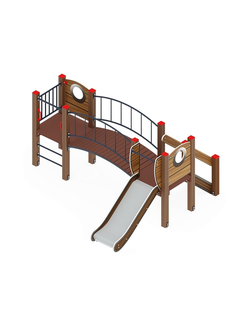 «Карапуз» ДИК 1.001.03-01 H=750 игровой комплекс