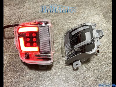 Противотуманки Toyota Land Cruiser 200 16-21 дымчатые серые (2 режима)