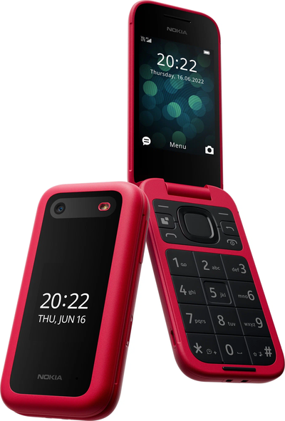 Nokia 2660 Flip DS 4G  (TA-1469) Красный