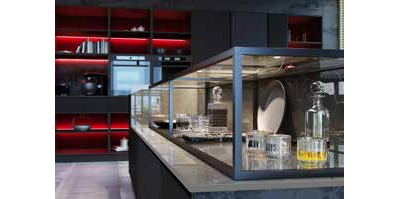 ВСТРОЕННАЯ КУХНЯ №SF-005