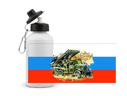 Спортивная бутылка на 23 февраля №5