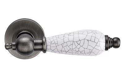 Redondo черненое серебро/фарфор