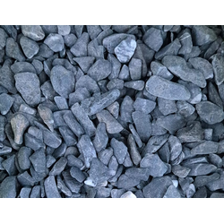 Черный мрамор галтовка, фракция 5-10 мм