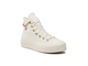 Купить онлайн Converse All Star Lift Valentines Day белые высокие с цепочкой A04453C